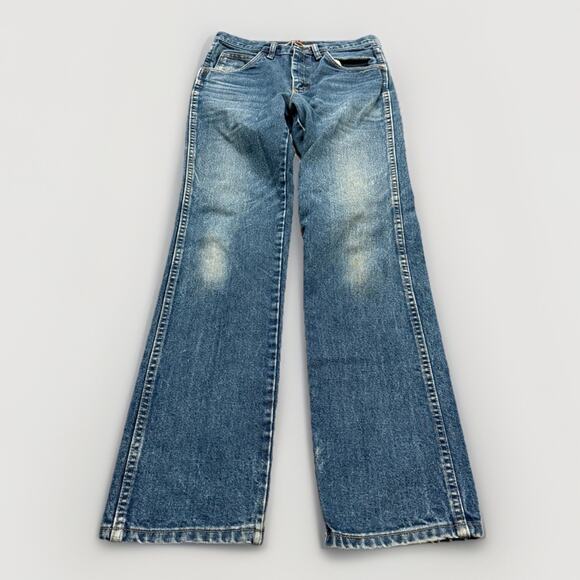 Wrangler FR Mens Blue Workwear Flame Resistant Slim Fit Jeans Size 36 30x34 - Picture 1 of 10